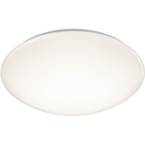 Reality Leuchten LED Deckenleuchte PUTZ, LED fest integriert, Warmweiß, LED Deckenlampe Badezimmer, IP 44, 1500 Lumen, warmweiß, Durchm 37cm