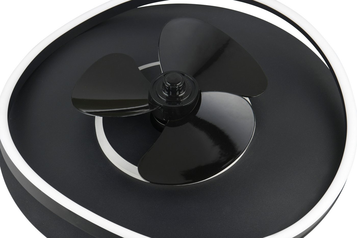 Reality Leuchten LED Deckenleuchte SORTLAND Deckenventilator mit Beleuchtung Fernbedienung 3 Stufen Timer, Timerfunktion, Ventilatorfunktion, LED fest integrier – Bild 5 von 5