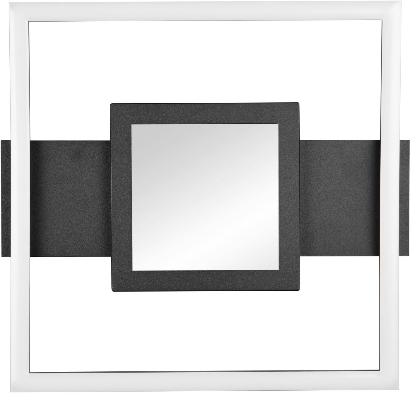 Reality Leuchten LED Deckenleuchte WHEELER, LED Deckenlampe 16W 2000 Lumen 3000K warmweißes Licht, LED fest integriert, Warmweiß, Lichteffekte mit Spiegelfolie, – Bild 4 von 5