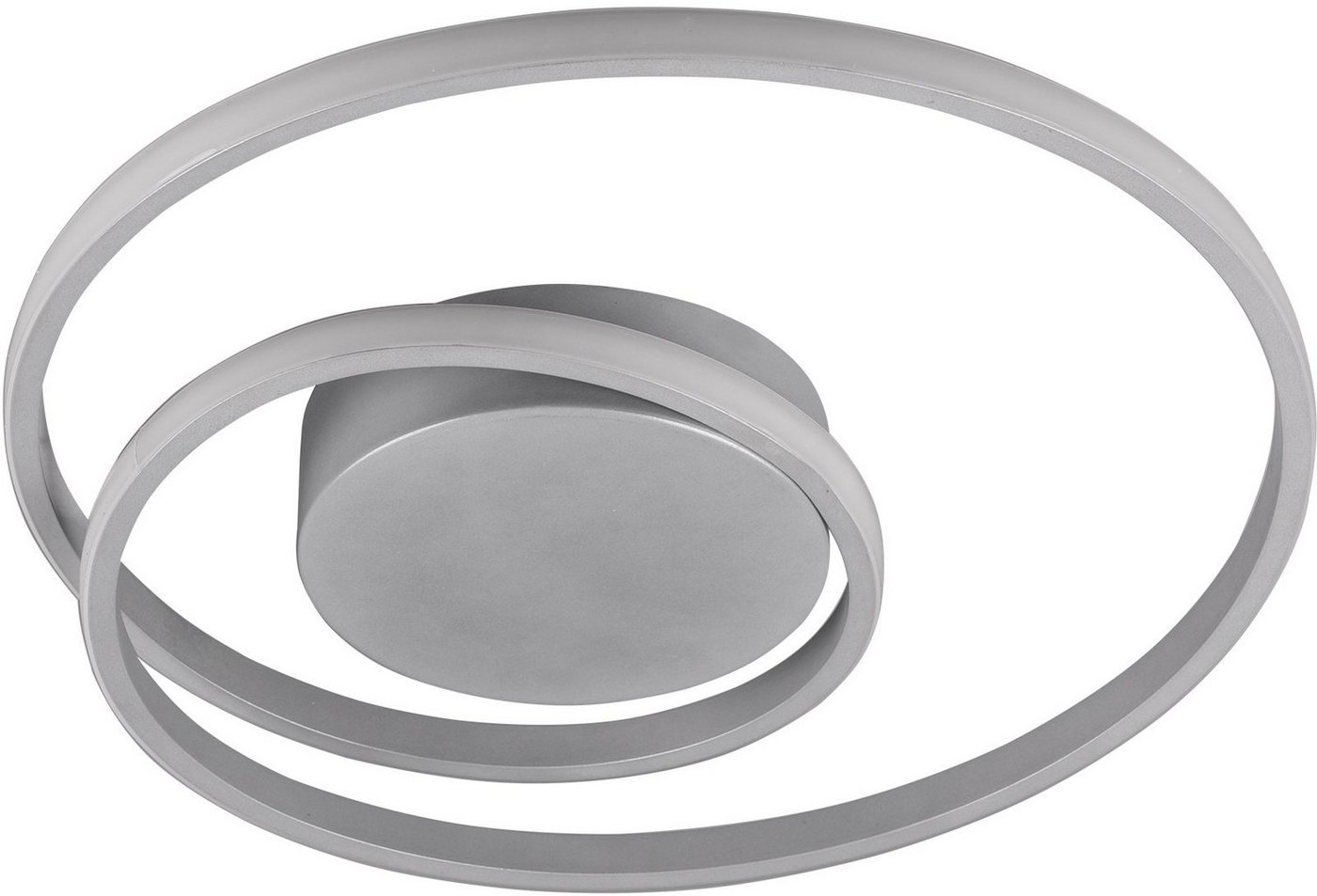 Reality Leuchten LED Deckenleuchte Zibal, Dimmfunktion, LED fest integriert, Warmweiß, Switch Dimmer, dimmbar über Wandschalter (100%/50%/25), Wohnzimmer – Bild 3 von 5