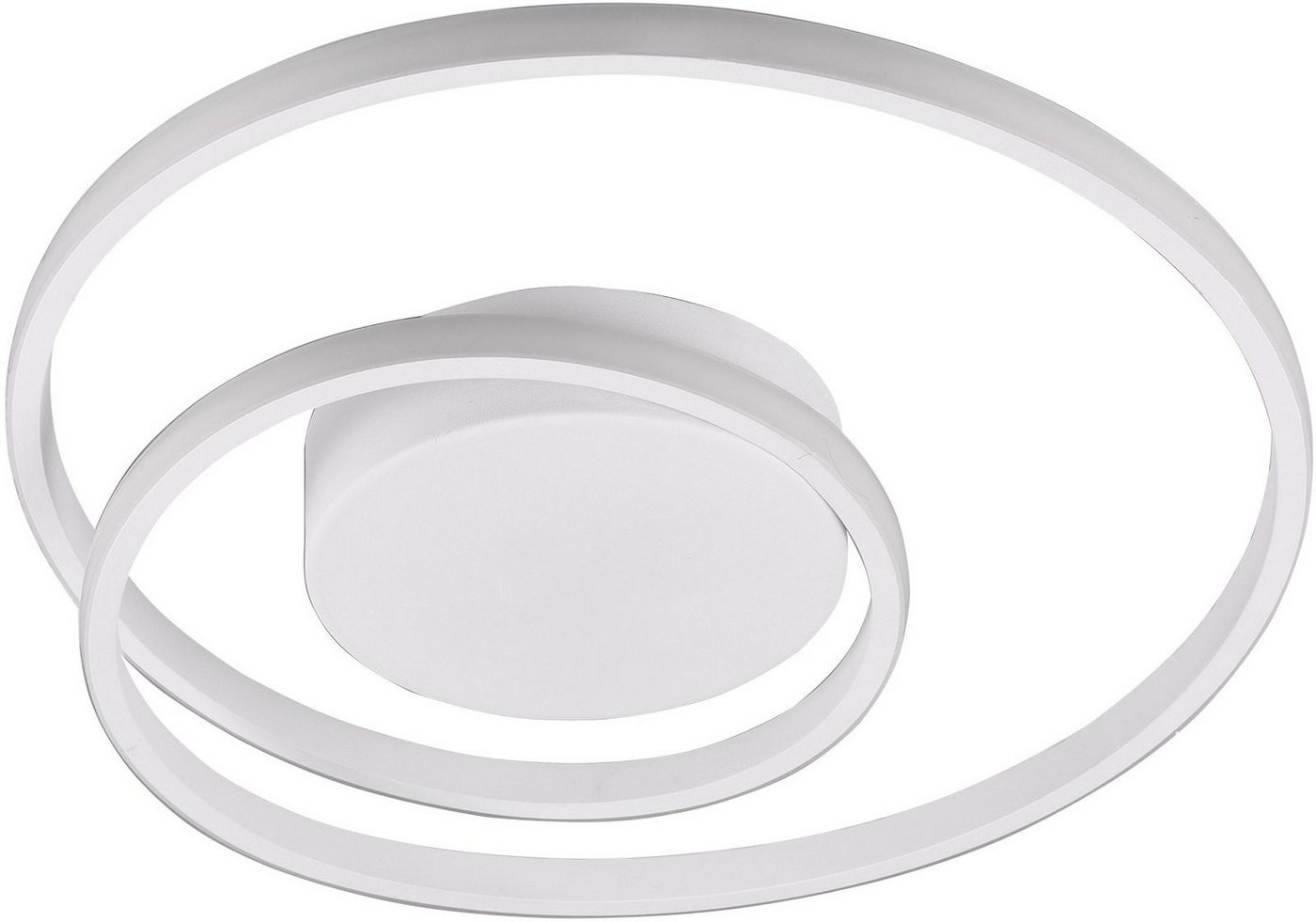 Reality Leuchten LED Deckenleuchte Zibal, Dimmfunktion, LED fest integriert, Warmweiß, Switch Dimmer, dimmbar über Wandschalter (100%/50%/25), Wohnzimmer – Bild 2 von 5