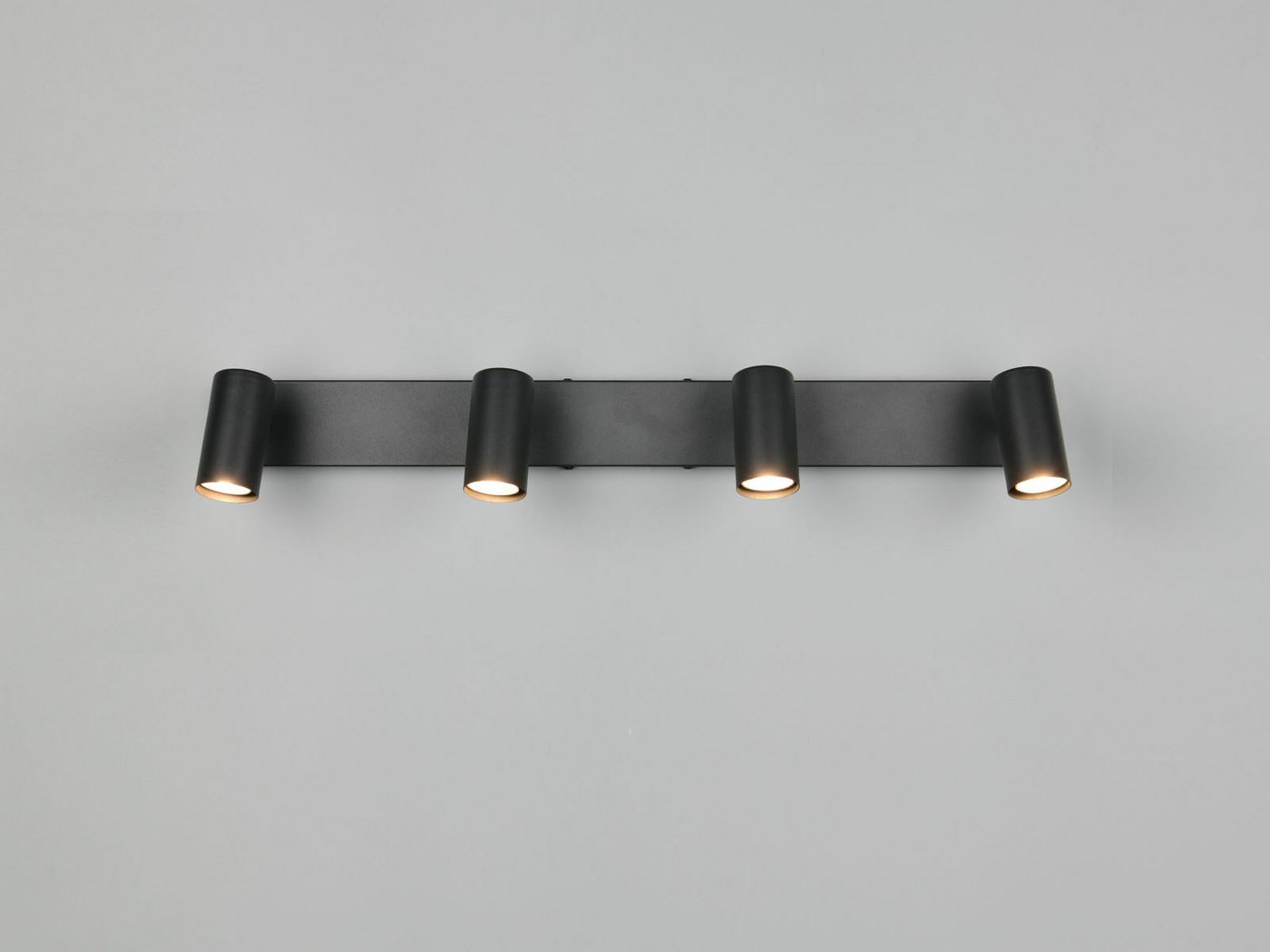 Reality Leuchten LED Deckenstrahler Metall, Spots schwenkbar, Breite 56cm, Leuchtmittel dimmbar, LED wechselbar, Warmweiß, Designklassiker Innen Strahler Decken – Bild 5 von 5