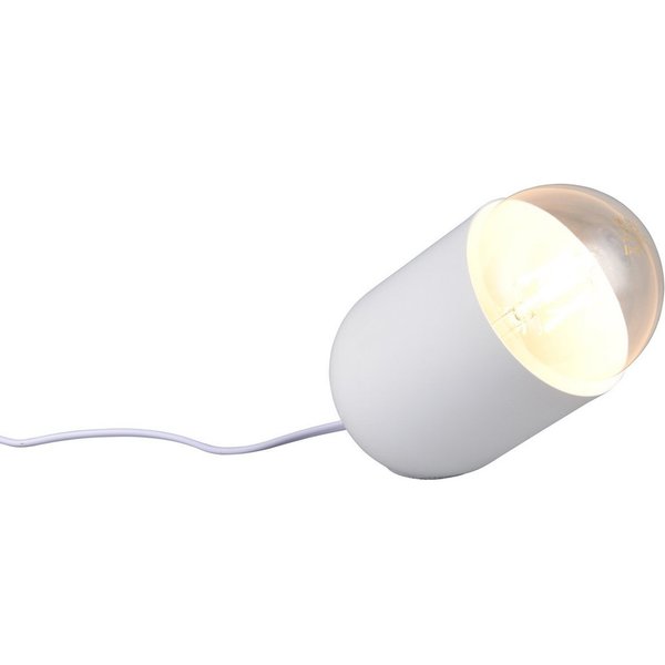 Reality Leuchten LED Nachttischlampe, Dimmfunktion, LED wechselbar, warmweiß, klein-e besondere Tischlampe für die Fensterbank, Höhe 13,5cm