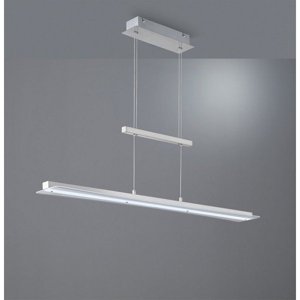 Reality Leuchten LED Pendelleuchte Smash, LED fest integriert, Farbwechsler, mit Touchdimmer, Lichtfarbe einstellbar, höhenverstellbar
