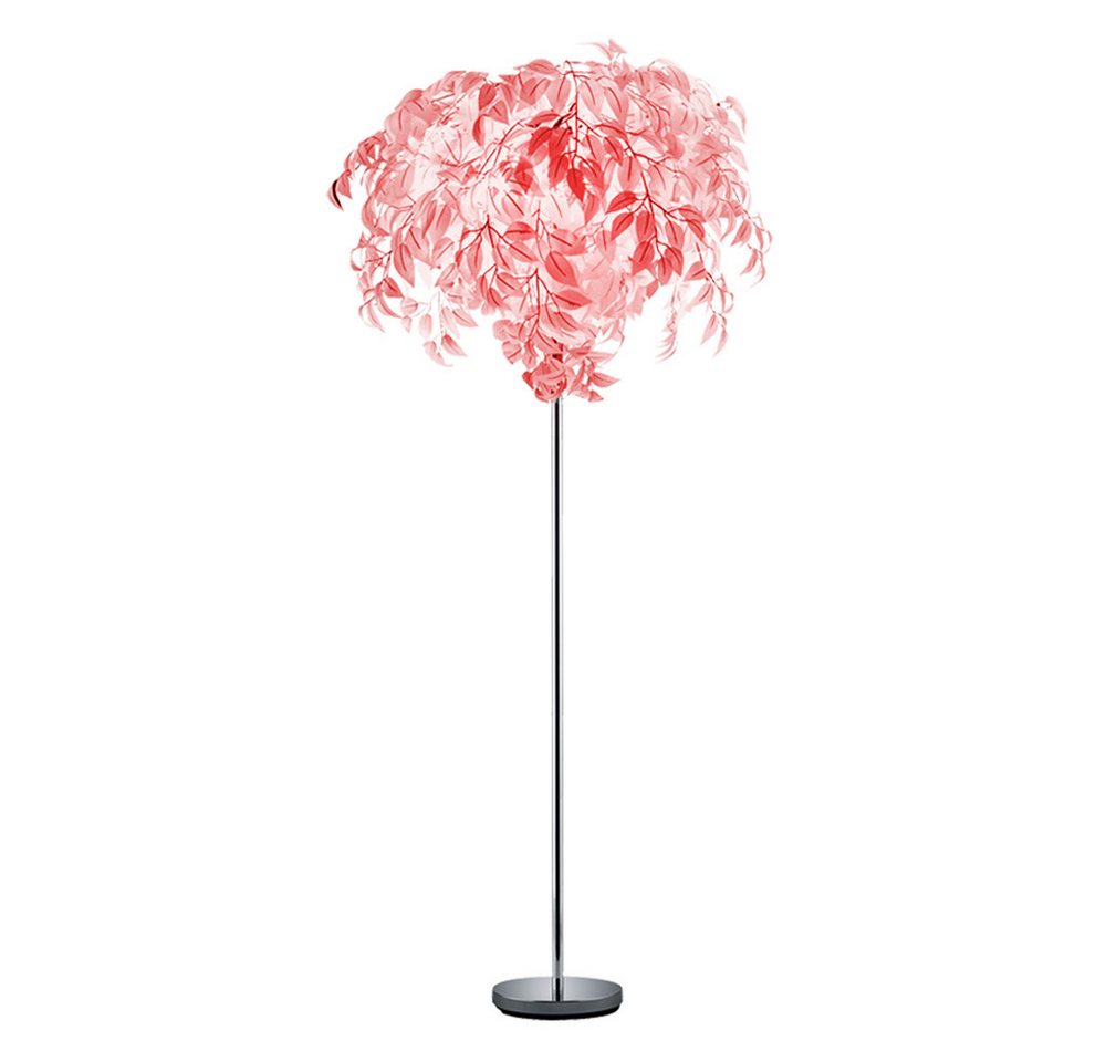 Reality Leuchten LED Stehlampe, Leuchtmittel inklusive, Stehlampe Blätterdesign RGB LED Fernbedienung H 180 cm – Bild 2 von 5
