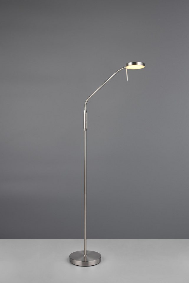 Reality Leuchten LED Stehlampe MORENO, Akku LED Stehleuchte warmweiß bis kaltweiß 2700-4000-6000K, Dimmfunktion, Ein-/Ausschalter, Lesearm, Memoryfunktion, USB- – Bild 2 von 5