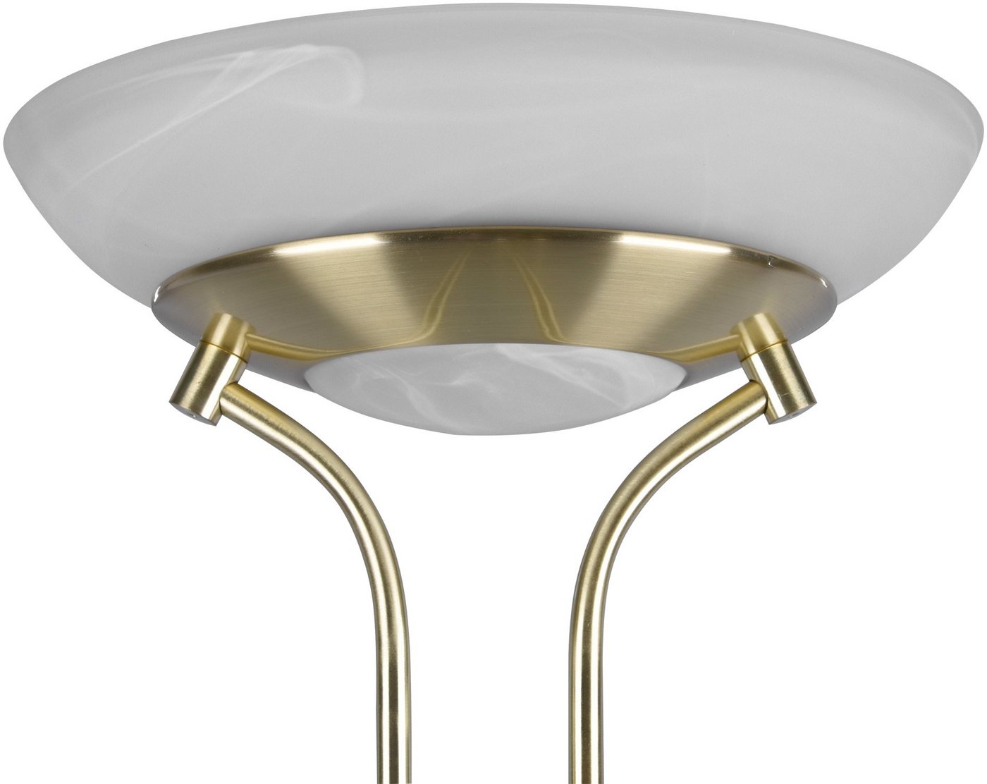 Reality Leuchten LED Stehlampe Orson, Dimmer, Lesearm, LED fest integriert, Warmweiß, Getrennt schaltbar,integrierter Dimmer,Memory Funktion – Bild 4 von 5