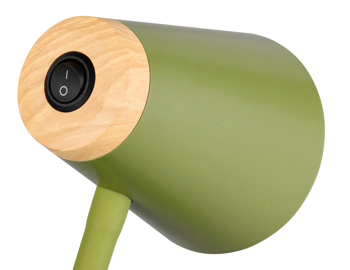 Reality Leuchten LED Stehlampe PONGO, LED Stehleuchte mit ON/OFF Kippschalter am Lampenschirm, 3000K, Ein-/Ausschalter, LED fest integriert, Warmweiß, verstellb – Bild 5 von 5