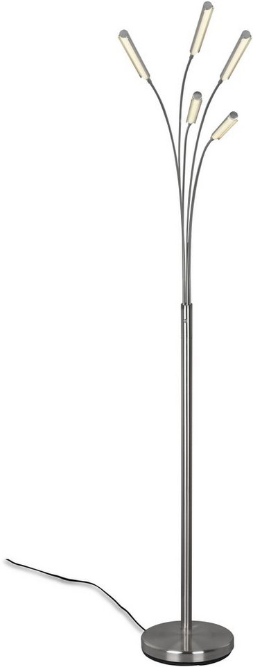 Reality Leuchten LED Stehlampe Reed, Dimmer, Ein-/Ausschalter, Memoryfunktion, mehrere Helligkeitsstufen, LED fest integriert, Warmweiß, Sensordimmer, Memory Fu – Bild 4 von 5