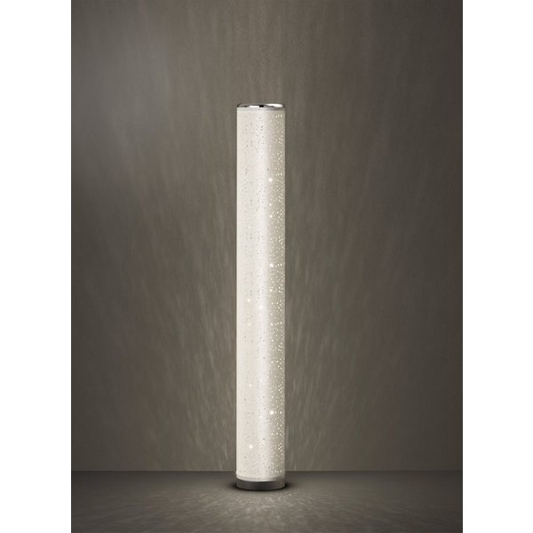Reality Leuchten LED Stehlampe Tico, LED fest integriert, Warmweiß, Stehleuchte mit Fernbedienung und Starlight Effekt, RGBW-Farbwechsler