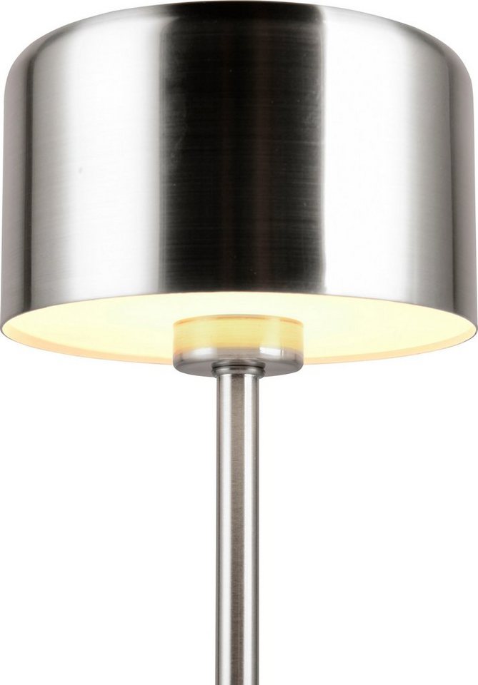 Reality Leuchten LED Tischleuchte JEFF, Dimmfunktion, USB-Ladefunktion, LED fest integriert, Warmweiß, Akku Tischlampe mit USB-C Anschluss, Touchdimmer 4 Stufen – Bild 3 von 5