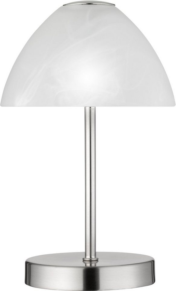 Reality Leuchten LED Tischleuchte Queen, Dimmfunktion, LED fest integriert, Warmweiß, Tischlampe mit 4 fach TOUCH-Dimmer in klassischem Design – Bild 3 von 5