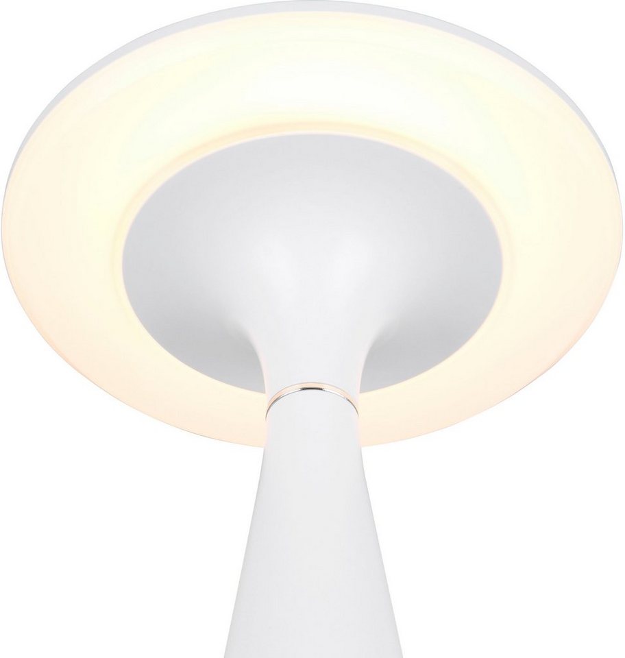 Reality Leuchten LED Tischleuchte TORREZ, Dimmfunktion, USB-Ladefunktion, LED fest integriert, warmweiß - kaltweiß, in-Outdoor Akku Tischlampe mit USB-C, dimmba – Bild 4 von 5