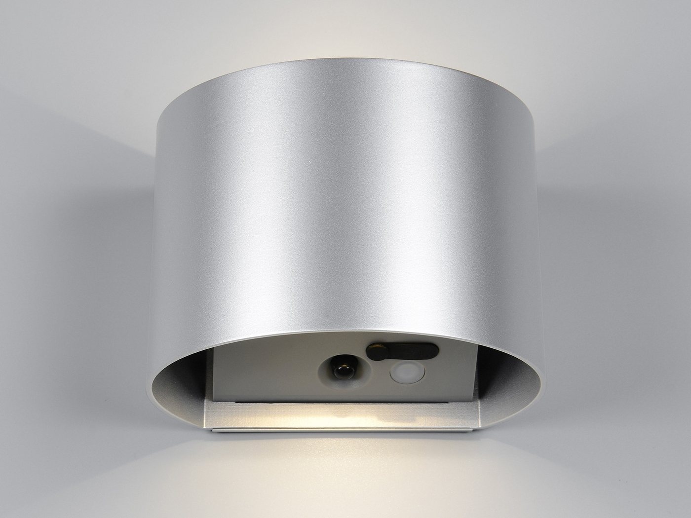 Reality Leuchten LED Wandleuchte, Bewegungsmelder, LED fest integriert, Warmweiß, Akku ohne Strom-Anschluss kabel-los innen mit Bewegungsmelder, H: 10cm – Bild 5 von 5