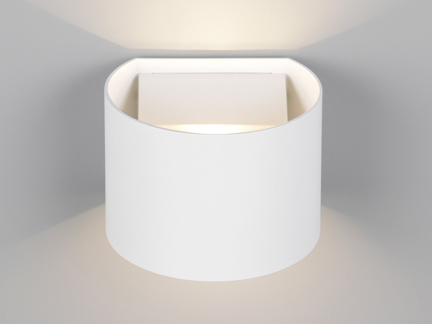 Reality Leuchten LED Wandleuchte, Bewegungsmelder, LED fest integriert, Warmweiß, Akku ohne Strom-Anschluss kabel-los innen mit Bewegungsmelder, H: 10cm – Bild 4 von 5