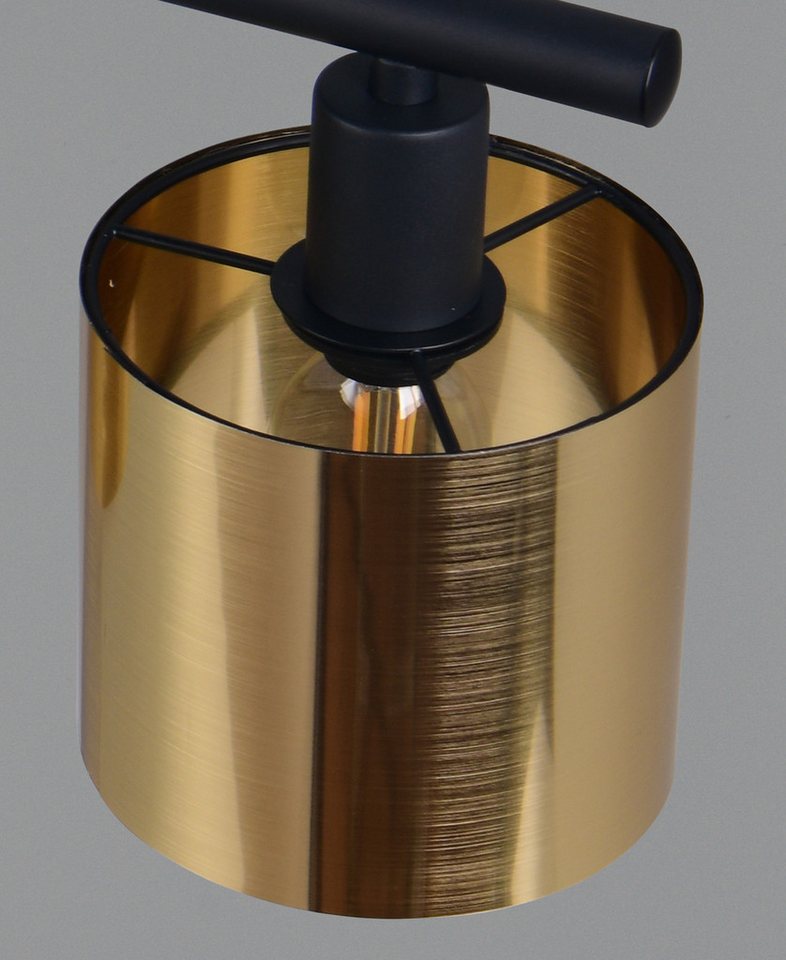 Reality Leuchten Pendelleuchte JASON, Hängelampe Esszimmerlampe, 4-flammig, exkl. 4xE14 max 10W, Leuchtmittel wechselbar, warmweiß - kaltweiß, höhenverstellbar  – Bild 2 von 5