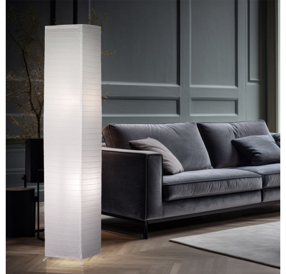 Reality Leuchten Stehlampe, Leuchtmittel nicht inklusive, Stehleuchte Papier Wohnzimmerleuchte Beistellleuchte Schlafzimmer – Bild 4 von 5