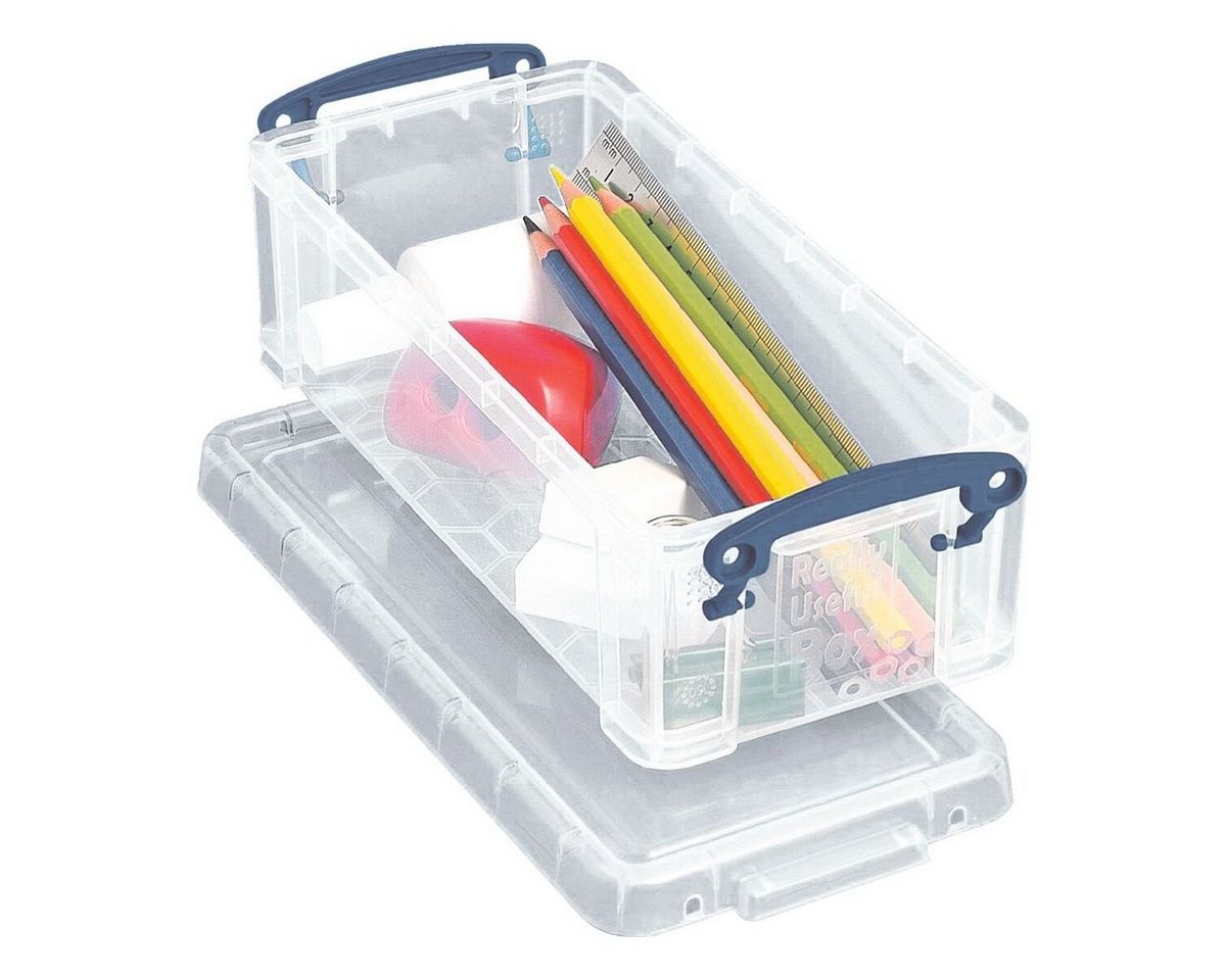 REALLYUSEFULBOX Aufbewahrungsbox, 0,9 Liter, verschließbar und stapelbar – Bild 4 von 4
