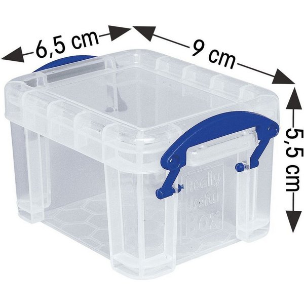 Aufbewahrungsbox, 0.14l, transparent