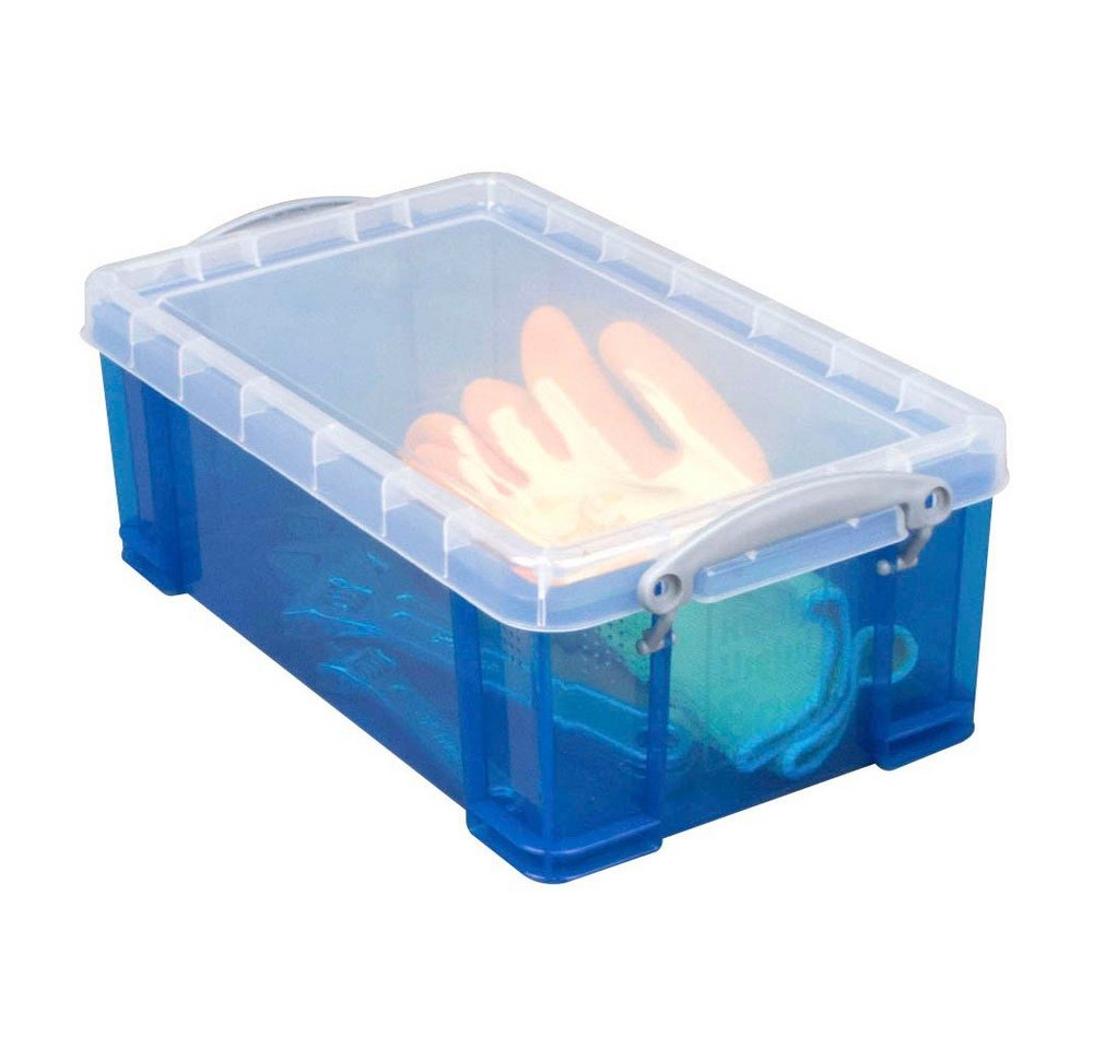 REALLYUSEFULBOX Aufbewahrungsbox Really Useful Box Aufbewahrungsbox 9l transparent/ – Bild 2 von 3