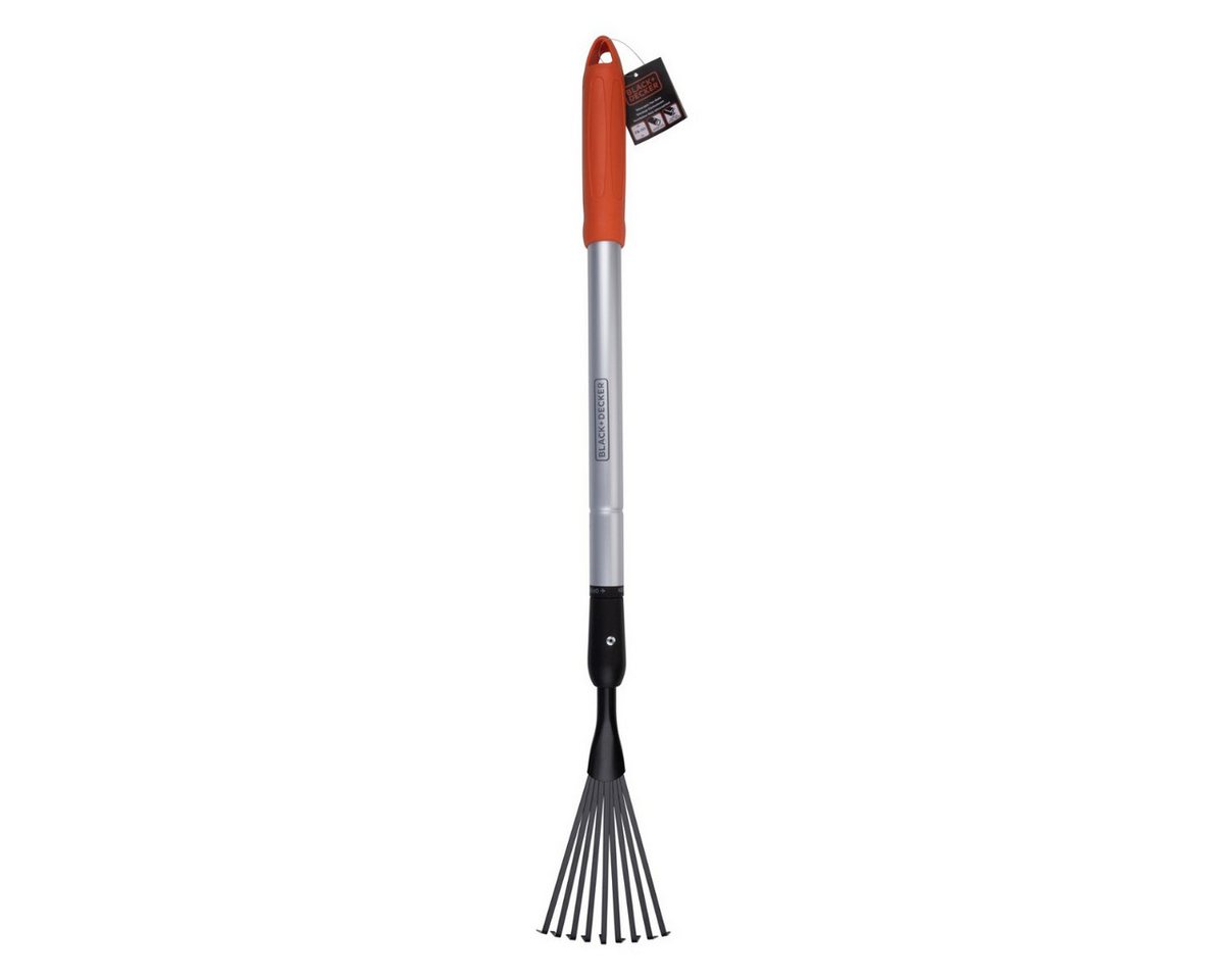 Black + Decker Rechen BLACK+DECKER Teleskop-Rechen, (1x Harke) – Bild 2 von 5