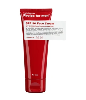 Recipe for Men SPF 30 Face Cream Gesichtscreme · 75 ml