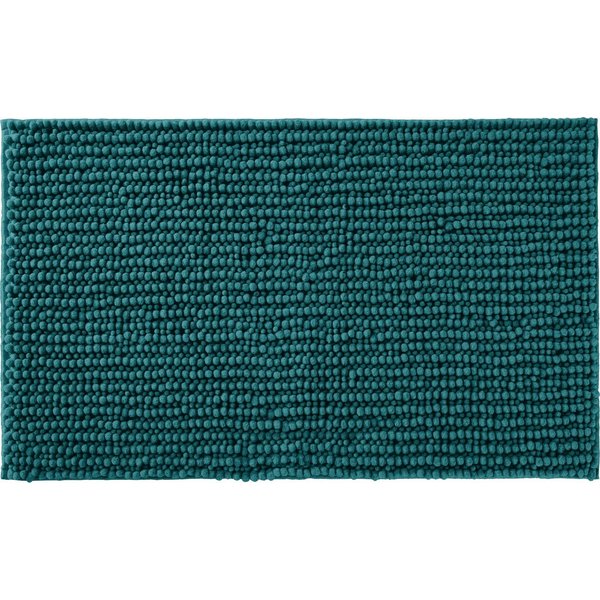 REDBEST Badematte Badematte "Arlington", Höhe 20 mm, eckig, Uni/Hoch- Tiefstruktur