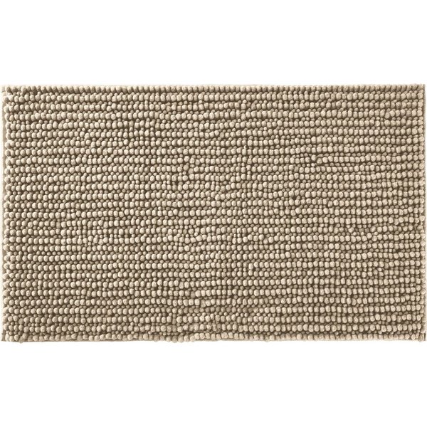 REDBEST Badematte Badematte "Arlington", Höhe 20 mm, eckig, Uni/Hoch- Tiefstruktur