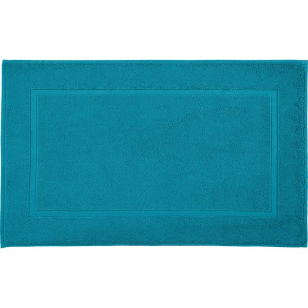 REDBEST Badematte Duschvorlage, Höhe 6 mm, eckig, Walk-Frottier Uni