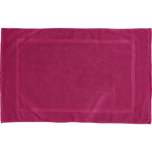 REDBEST Badematte Duschvorlage "Chicago", Höhe 5 mm, Frottier, eckig, Walk-Frottier Uni