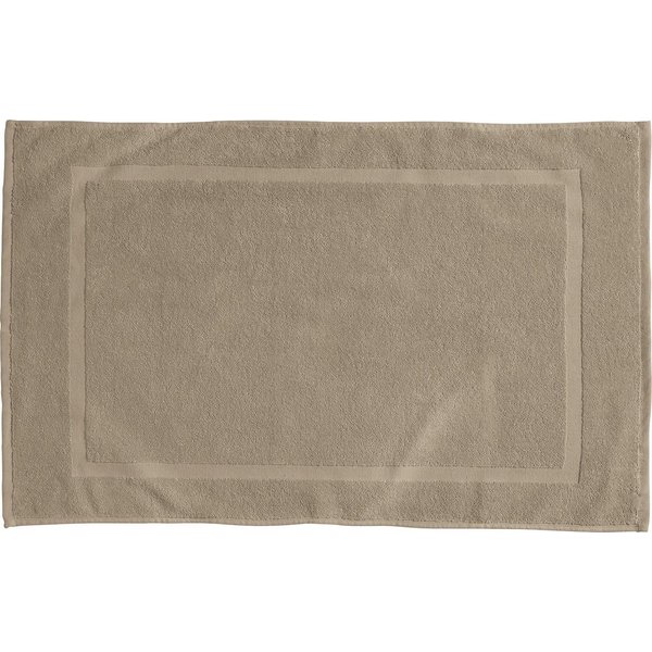 REDBEST Badematte Duschvorlage "Chicago", Höhe 5 mm, Frottier, eckig, Walk-Frottier Uni