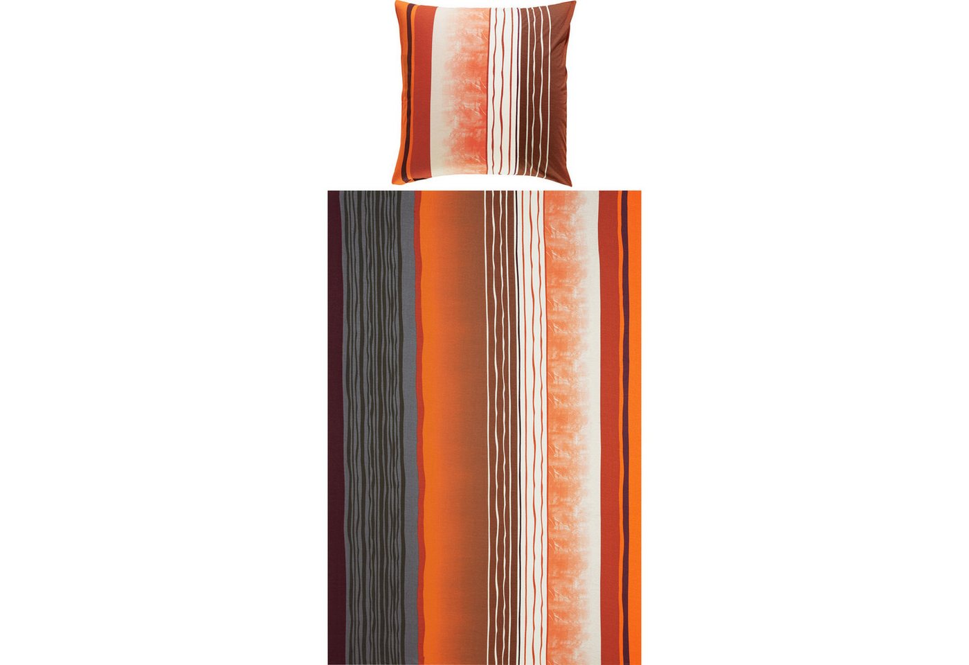 REDBEST Bettwäsche Bettwäsche, Jersey, Single-Jersey Streifen – Bild 2 von 5