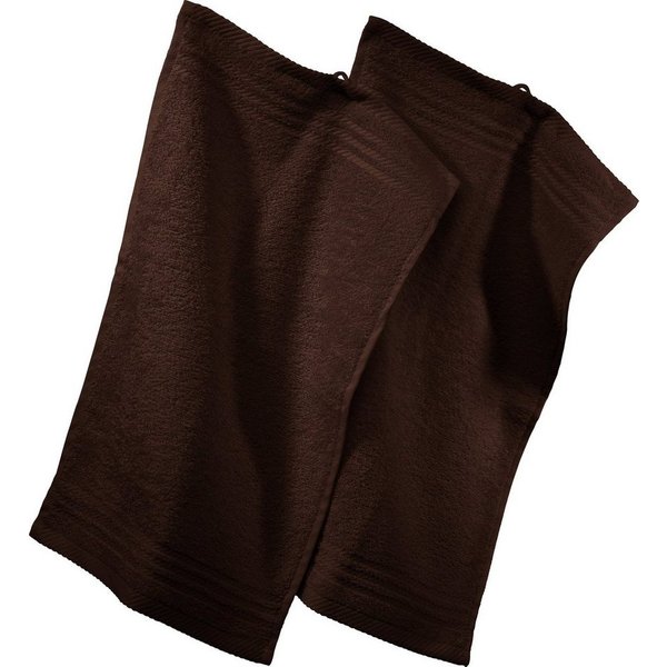 REDBEST Gästehandtuch Gästetuch 2er-Pack, Frottier, Walk-Frottier Uni