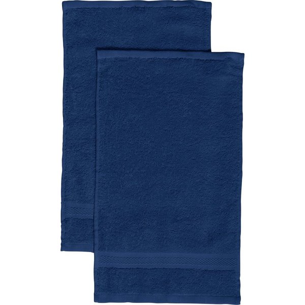 REDBEST Gästehandtuch Gästetuch "Chicago" 2er-Pack, Frottier, Walk-Frottier Uni