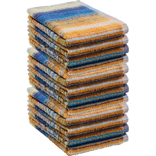 REDBEST Geschirrtuch Frottier-Geschirrtuch 12er-Pack, Baumwolle Streifen