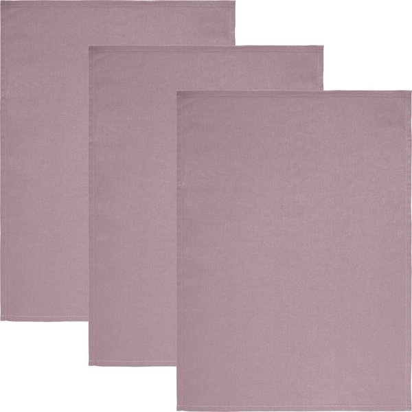 REDBEST Geschirrtuch Geschirrtuch "Tulsa" 3er-Pack, Baumwolle Uni