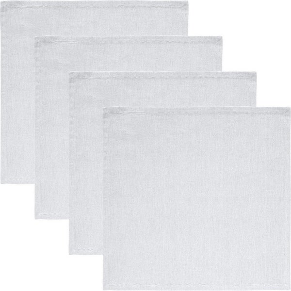 REDBEST Stoffserviette Serviette "Tulsa" 4er-Pack, Baumwolle Uni