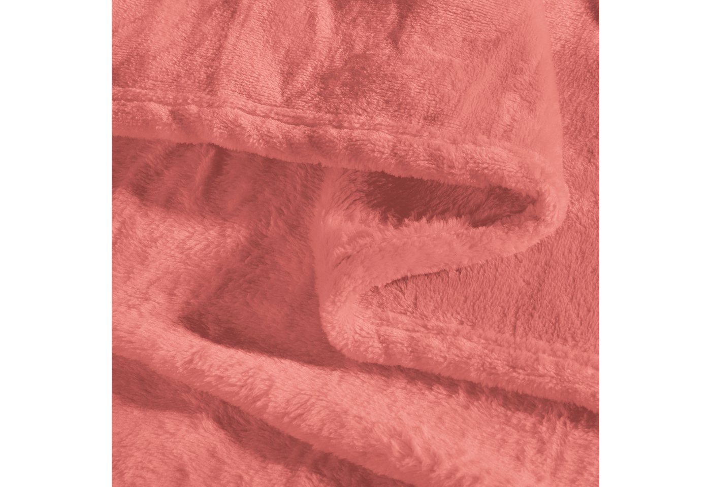 Wohndecke Wohndecke "Amarillo", REDBEST, Fleece Uni – Bild 3 von 3