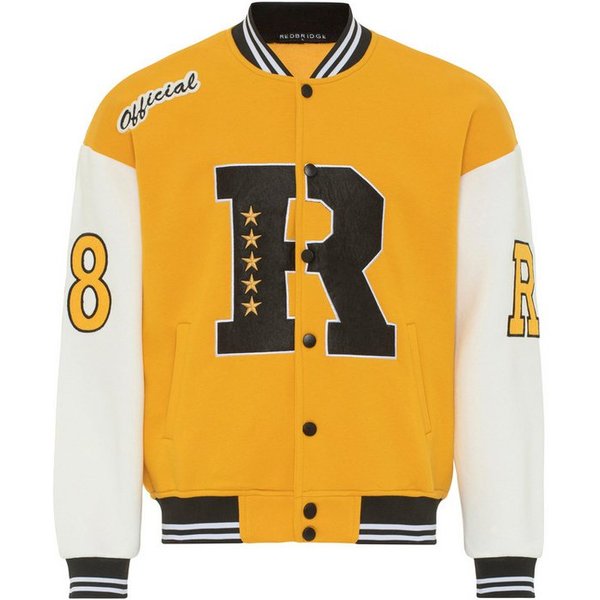RedBridge Collegejacke Red Bridge Herren Sweatjacke Collegejacke