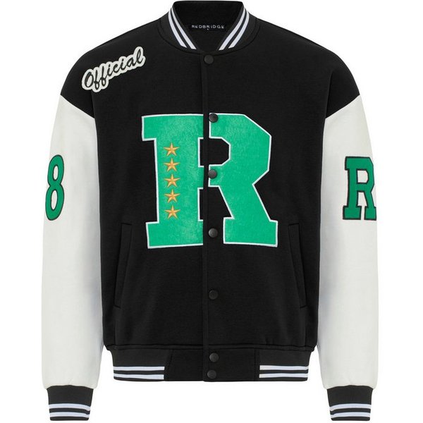 RedBridge Collegejacke Red Bridge Herren Sweatjacke Collegejacke