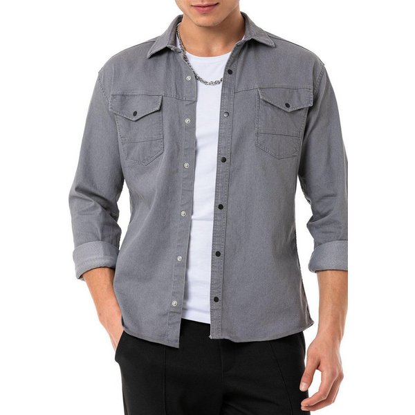 RedBridge Jeanshemd Premium Denim Hemd