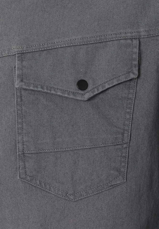 RedBridge Jeanshemd Premium Denim Hemd – Bild 3 von 4