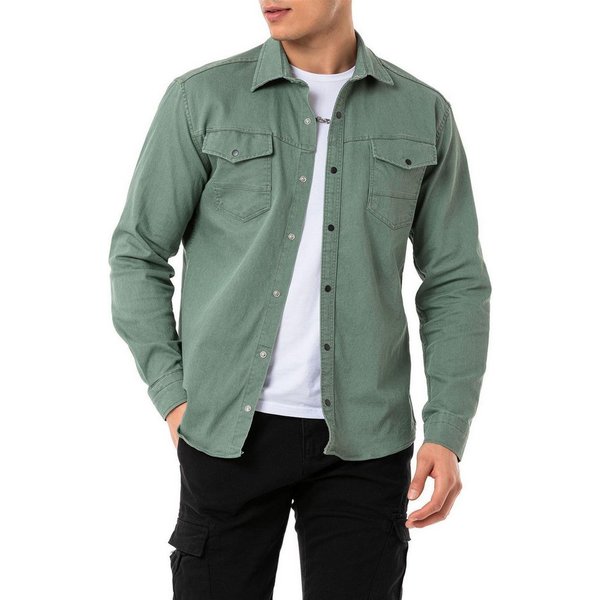 RedBridge Jeanshemd Premium Denim Hemd