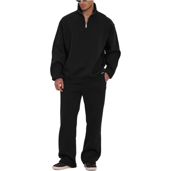 RedBridge Jogginganzug mit Stehkragen und Half Zip Pflegeleichte Loungewear (Set, 2-tlg)