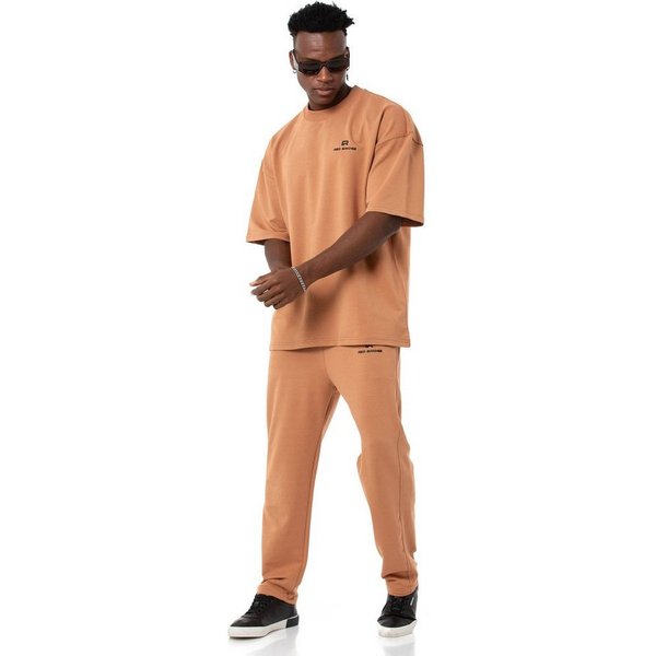 RedBridge Jogginganzug - Oversized-Sweatset - Zweiteiler mit T-Shirt & Hose (Set, 2-tlg)