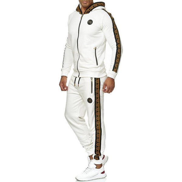 RedBridge Jogginganzug Red Bridge Herren Jogginganzug Sweat Suit Set Jacke Hose (Set, 2-tlg)