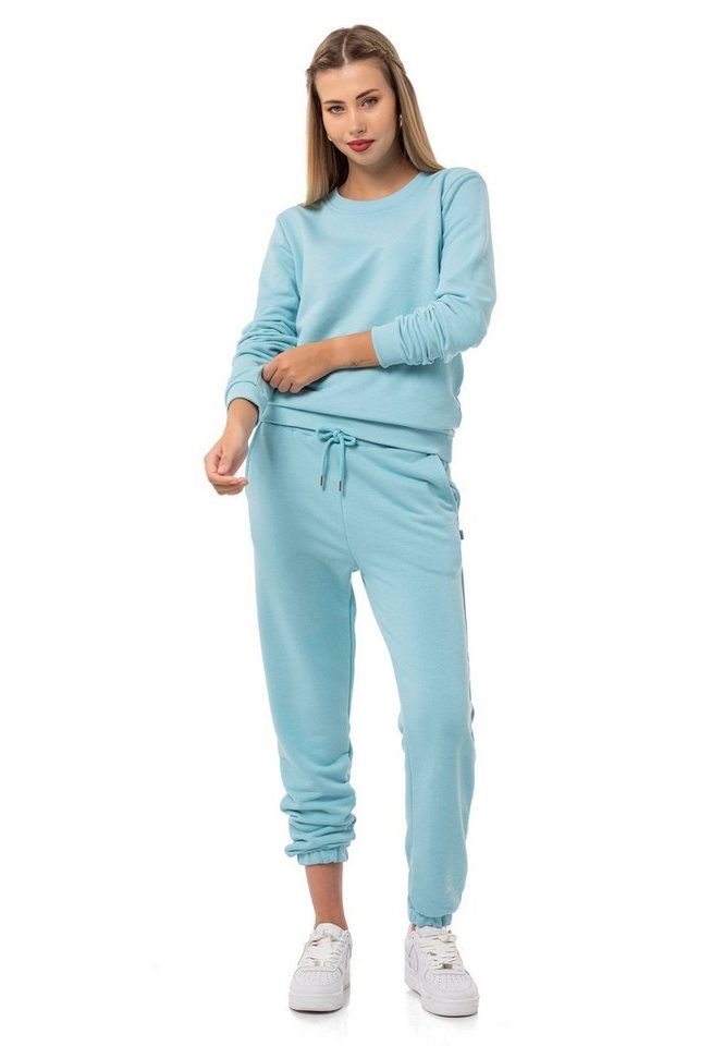 RedBridge Jogginganzug Sweatshirt mit Sweatpant Premium Basic (Set, 2-tlg) – Bild 2 von 5