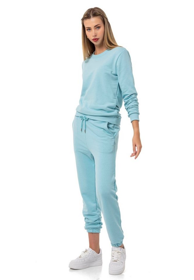 RedBridge Jogginganzug Sweatshirt mit Sweatpant Premium Basic (Set, 2-tlg) – Bild 3 von 5