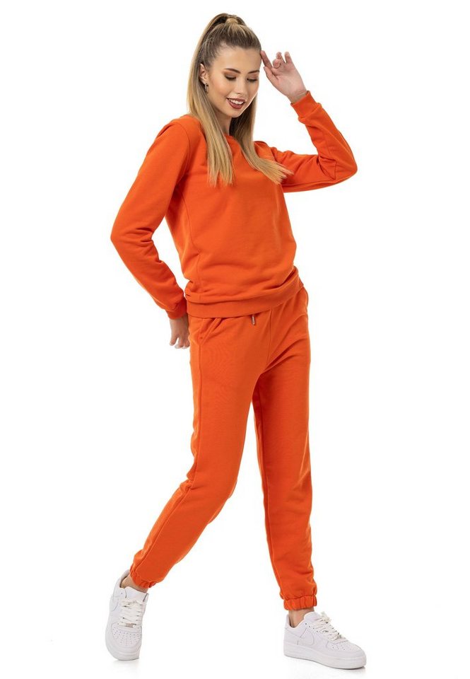 RedBridge Jogginganzug Sweatshirt mit Sweatpant Premium Basic (Set, 2-tlg) – Bild 2 von 5