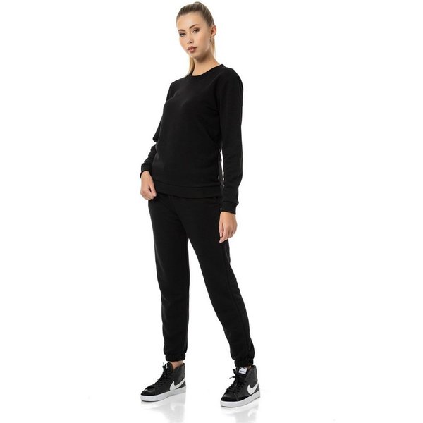 RedBridge Jogginganzug Sweatshirt mit Sweatpant Premium Basic (Set, 2-tlg)